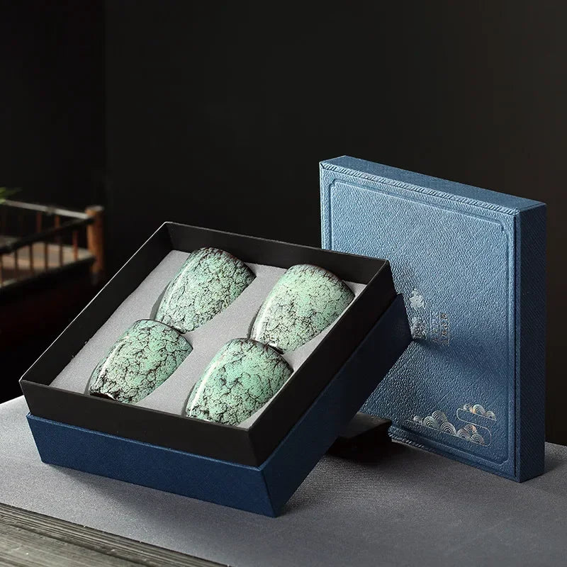 Luxury Textured Tea Cups