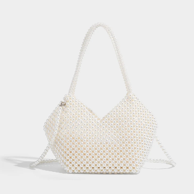 Beaded Statement Mini Handbag