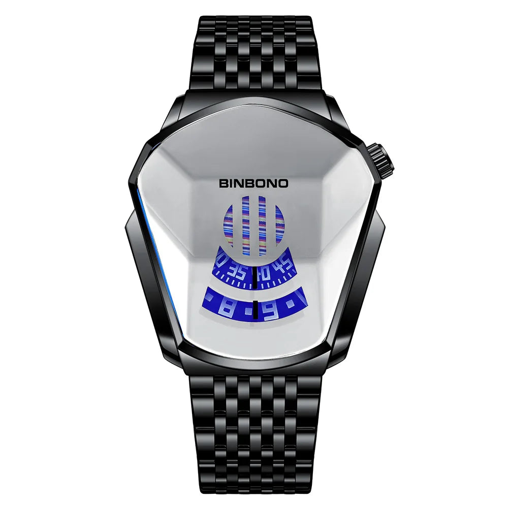 BINBOND Vortex Gold Watch