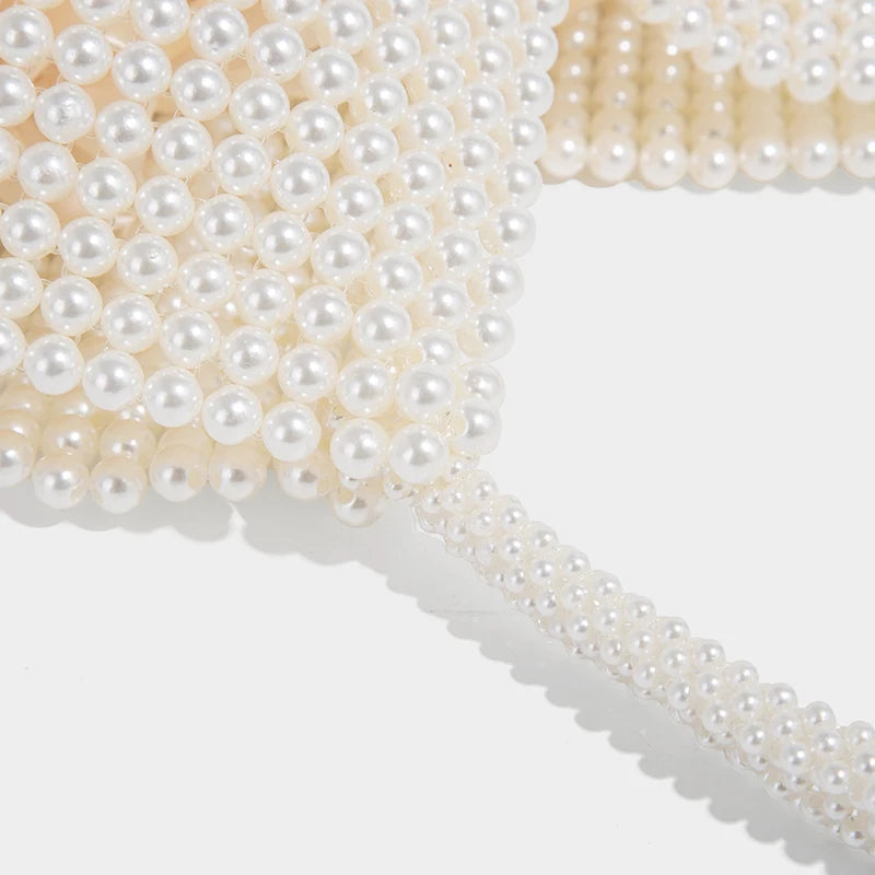 Beaded Statement Mini Handbag