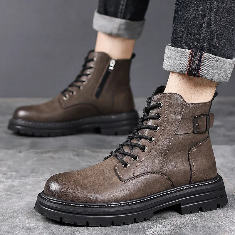 Rugged Combat Boots