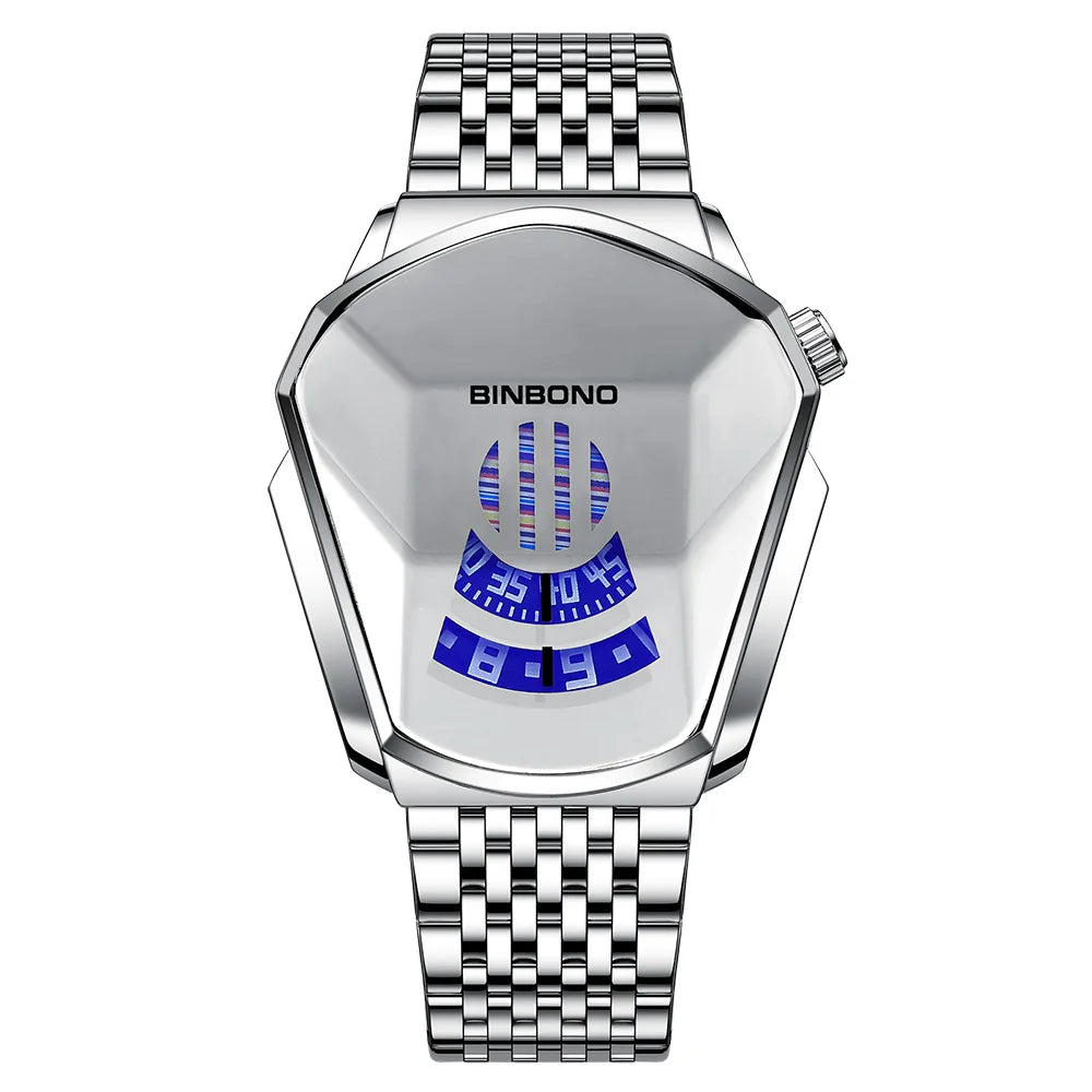 BINBOND Vortex Gold Watch
