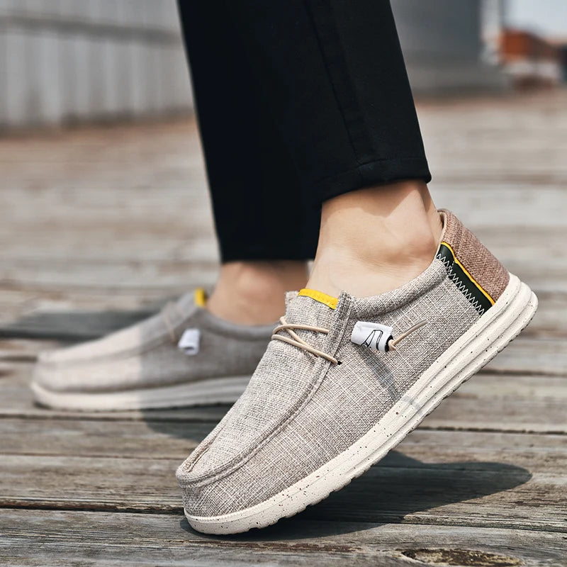 Casual Linen Slip-On Shoes