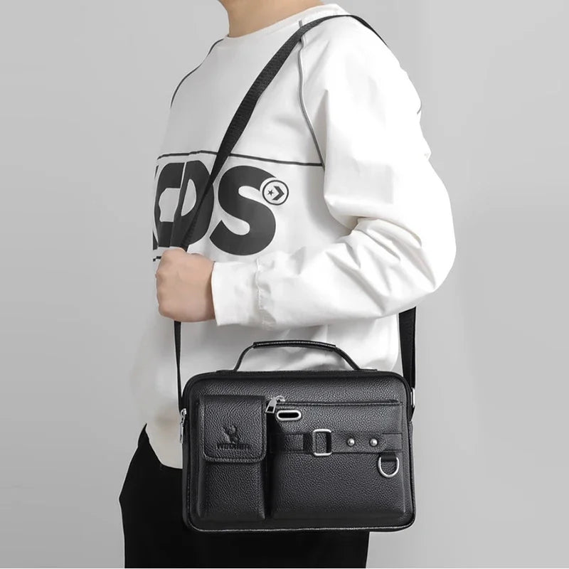 Vintage Leather Gear Bag