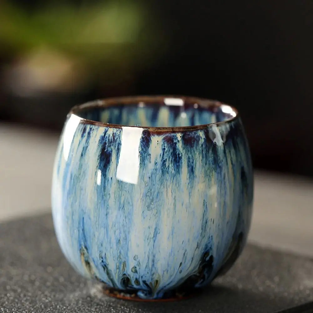 Handmade Glazed Art Cups