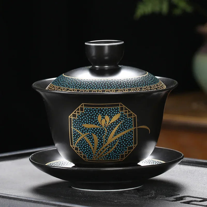 Porcelain Lotus Tea Cup