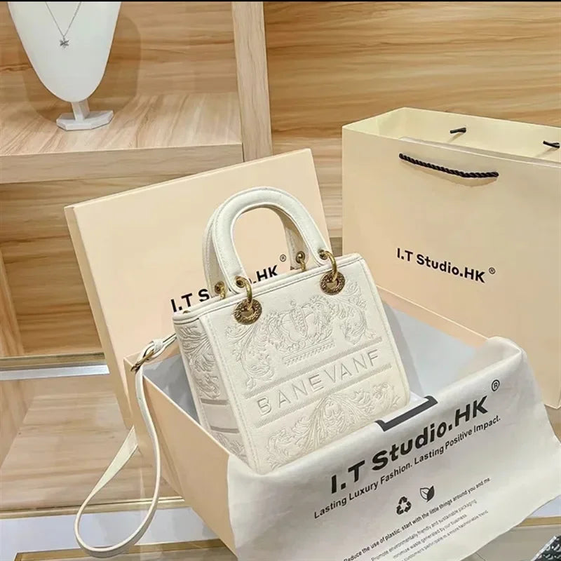 Elegant Embroidered Handbag