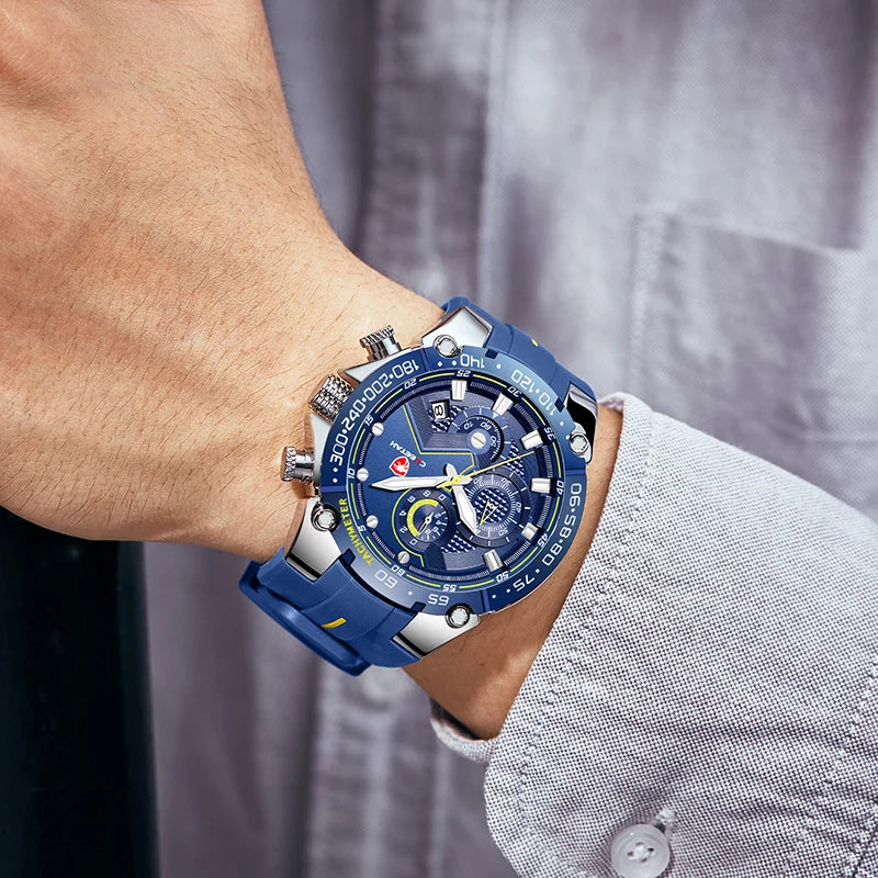 Mens Luxury Brand Big Dial Watch