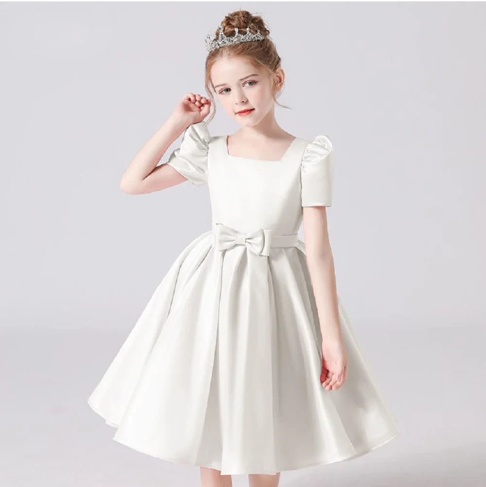 Elegant Blue Princess Dress for Girls
