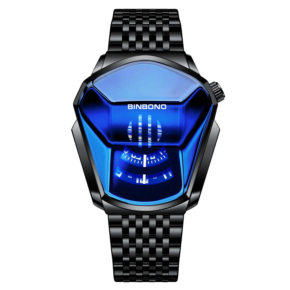BINBOND Vortex Gold Watch