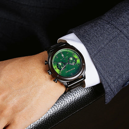 Stainless Steel Chronograph Watch