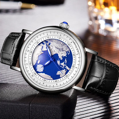 Creative Earth Quartz Wristwatch