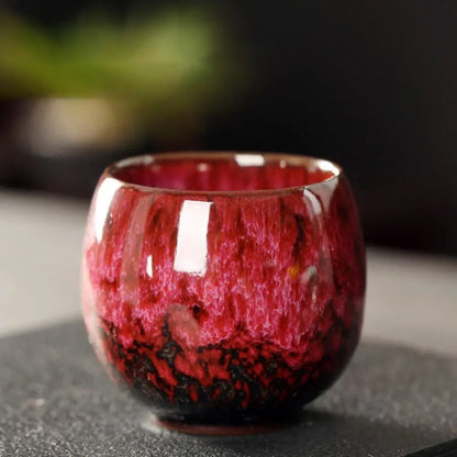 Handmade Glazed Art Cups