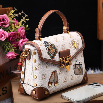 Chic Embroidered Handbag