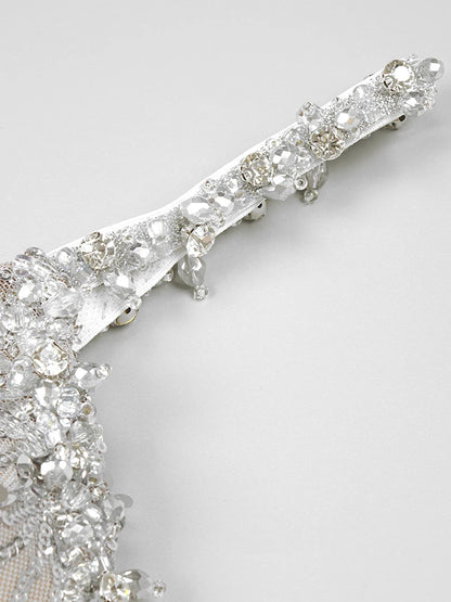 Crystal Encrusted Mermaid Gown