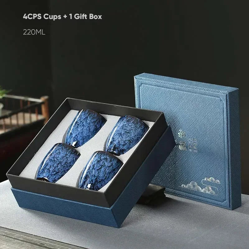 Luxury Textured Tea Cups