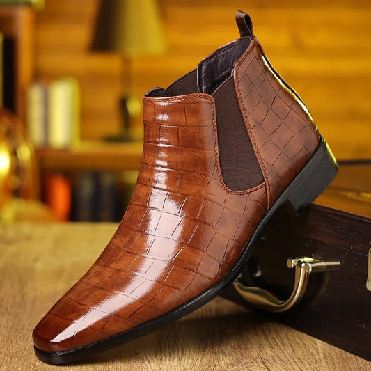Pattern Chelsea Boot
