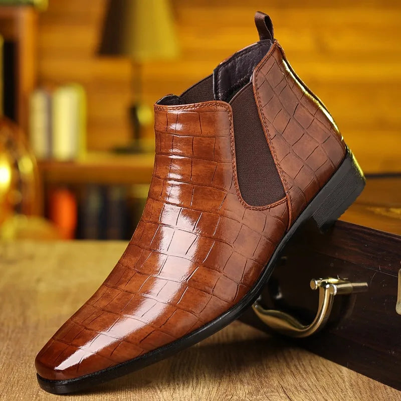 Pattern Chelsea Boot