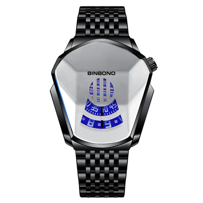 BINBOND Vortex Gold Watch