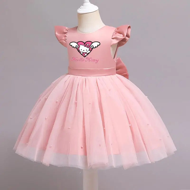Pink Kitty Princess Tulle Dress