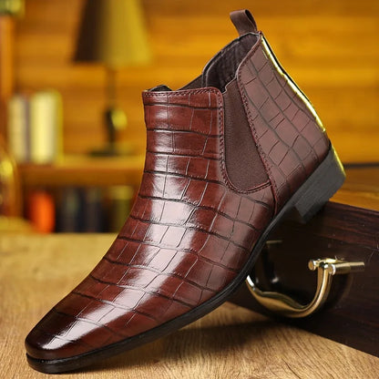 Pattern Chelsea Boot