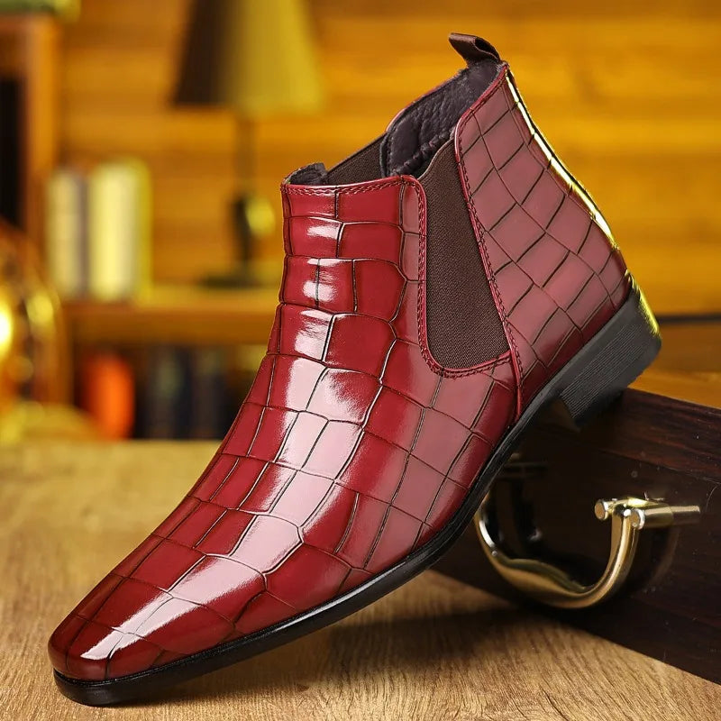 Pattern Chelsea Boot