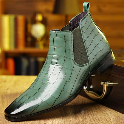 Pattern Chelsea Boot