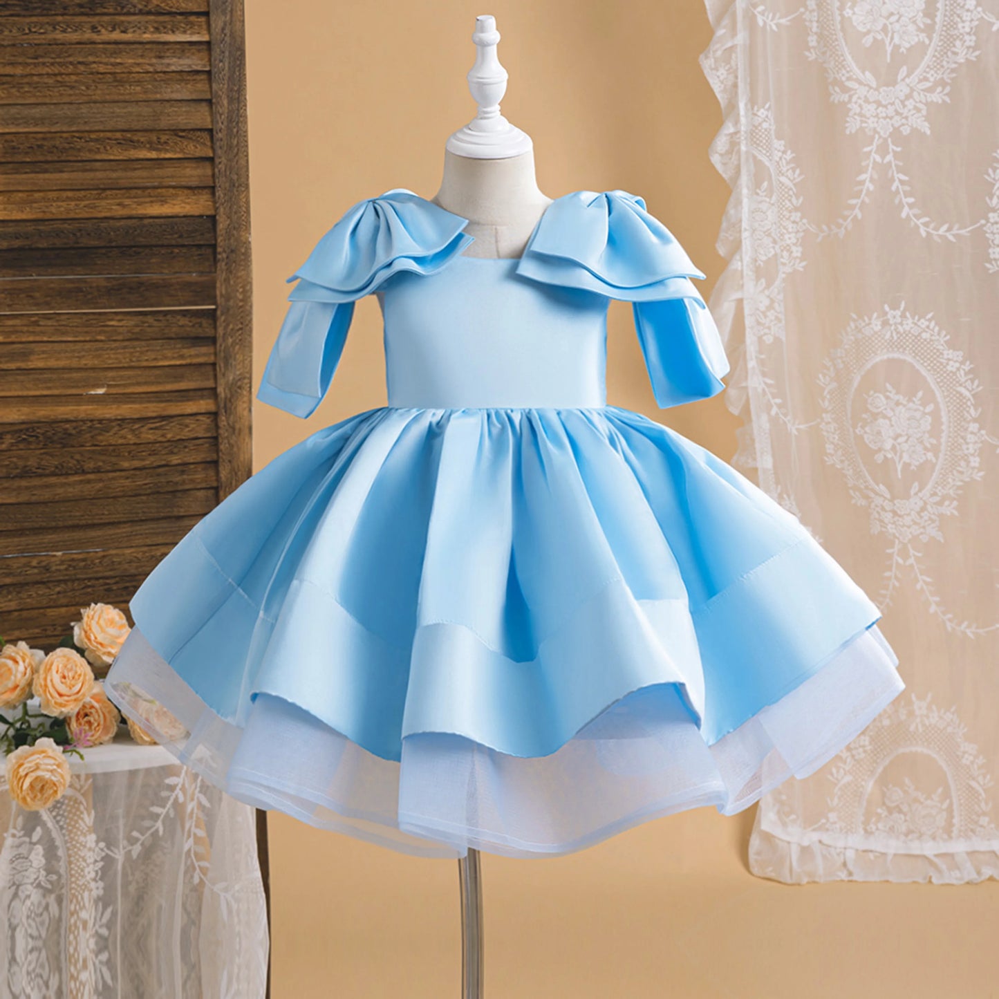 Layered Princess Tulle Dress