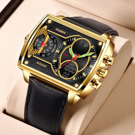 Bold Multi-Dial Watch