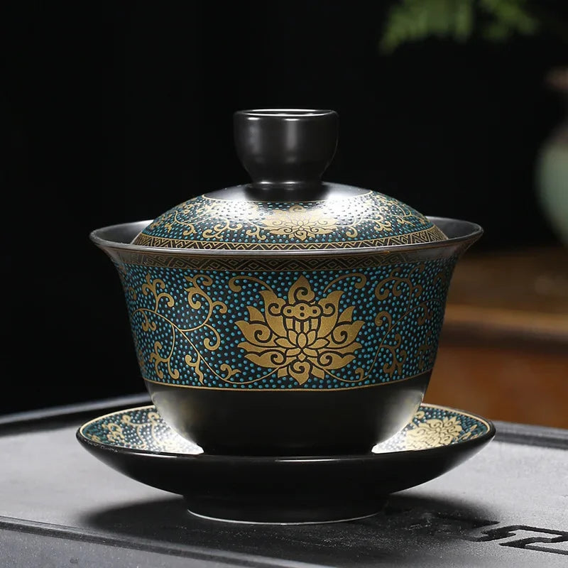 Porcelain Lotus Tea Cup