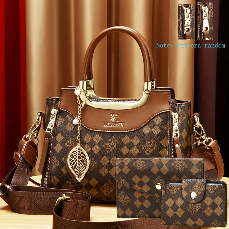 Elegant Trio Handbag Set