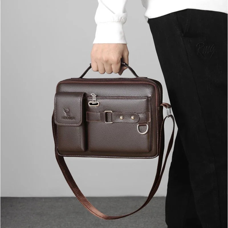 Vintage Leather Gear Bag