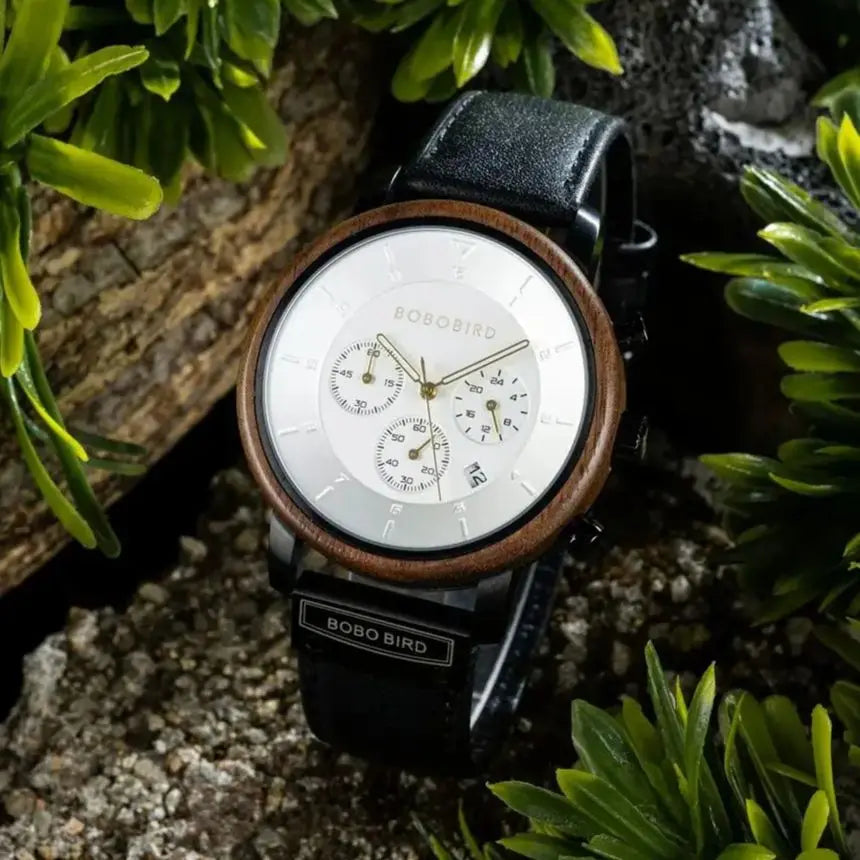 Wood & Steel Timepiece