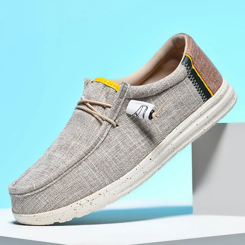 Casual Linen Slip-On Shoes