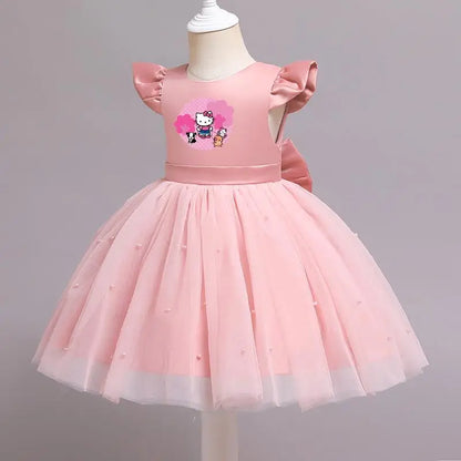 Pink Kitty Princess Tulle Dress