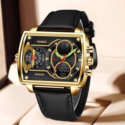 Bold Multi-Dial Watch