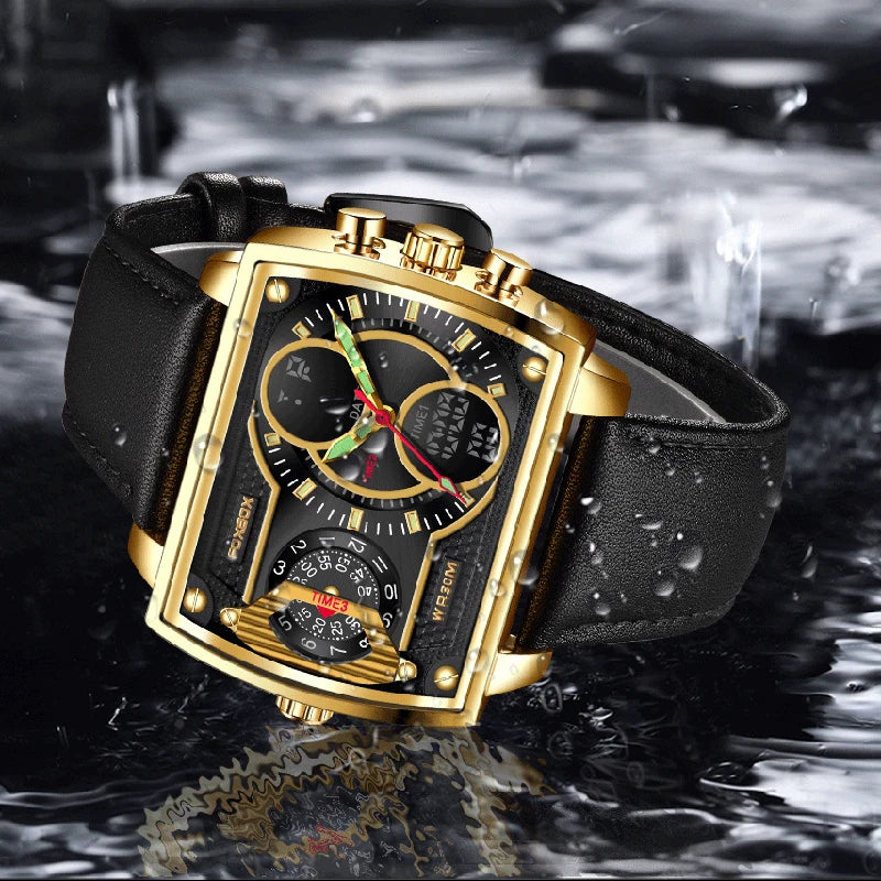 Bold Multi-Dial Watch