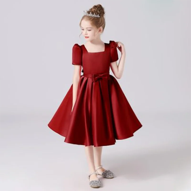 Elegant Blue Princess Dress for Girls