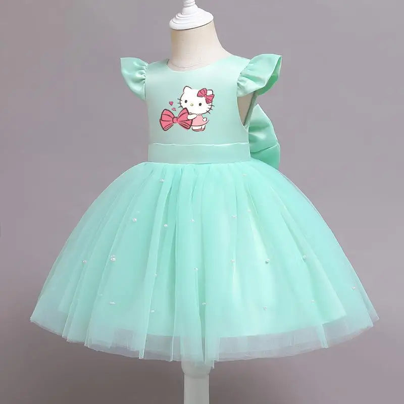 Pink Kitty Princess Tulle Dress