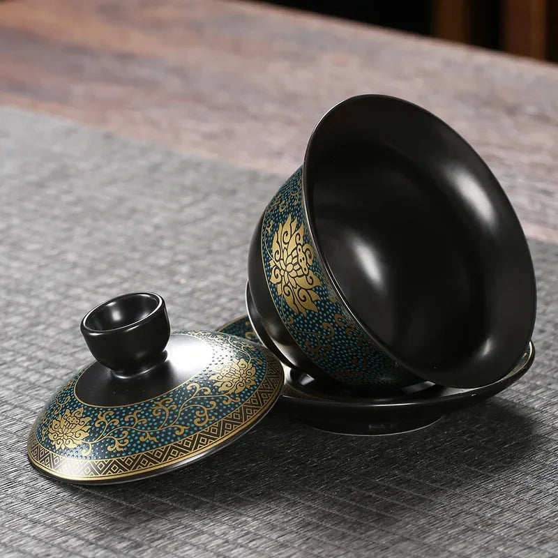 Porcelain Lotus Tea Cup
