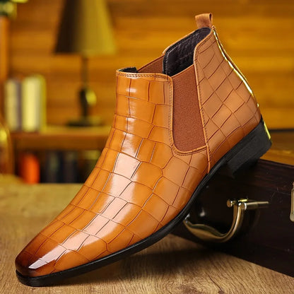Pattern Chelsea Boot