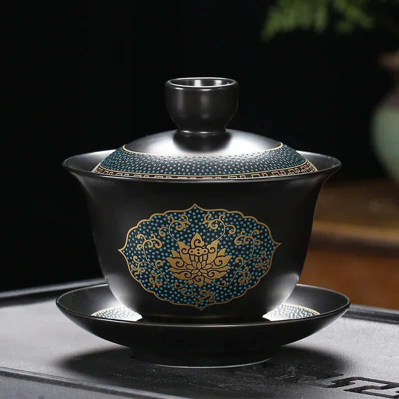 Porcelain Lotus Tea Cup