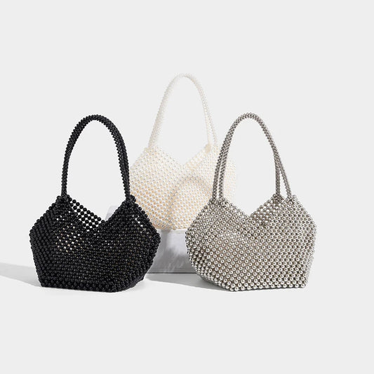 Beaded Statement Mini Handbag