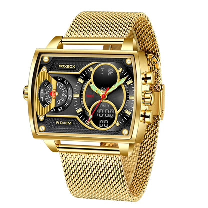 Bold Multi-Dial Watch
