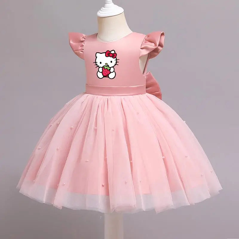 Pink Kitty Princess Tulle Dress