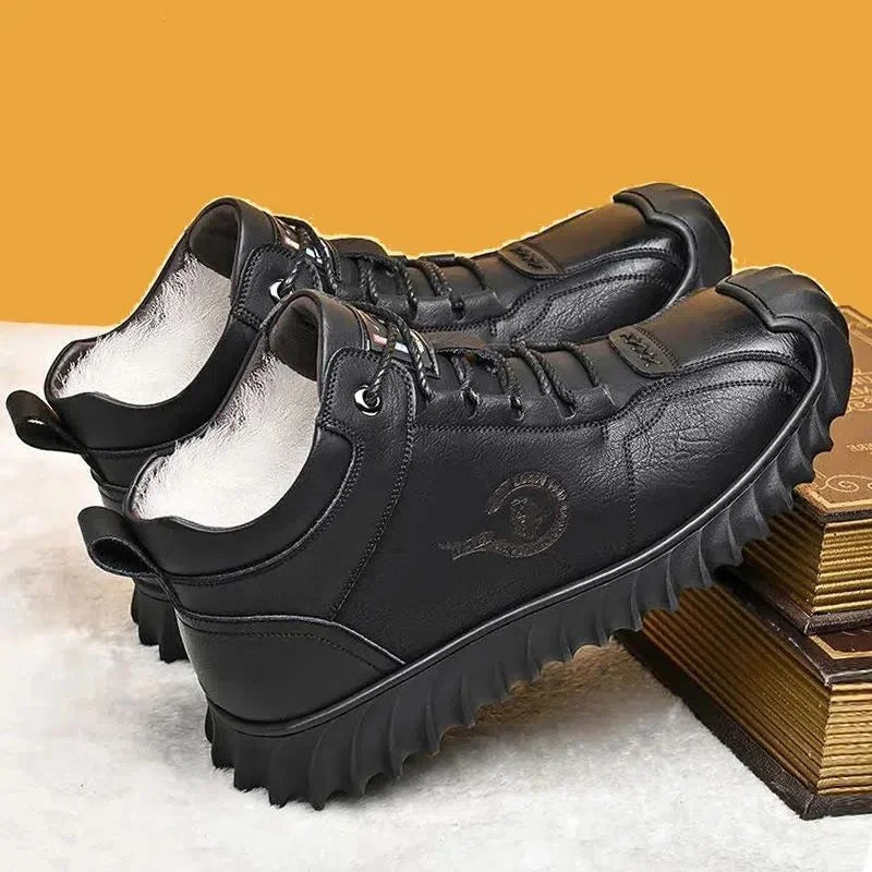 Non-slip Men's Leather Boots