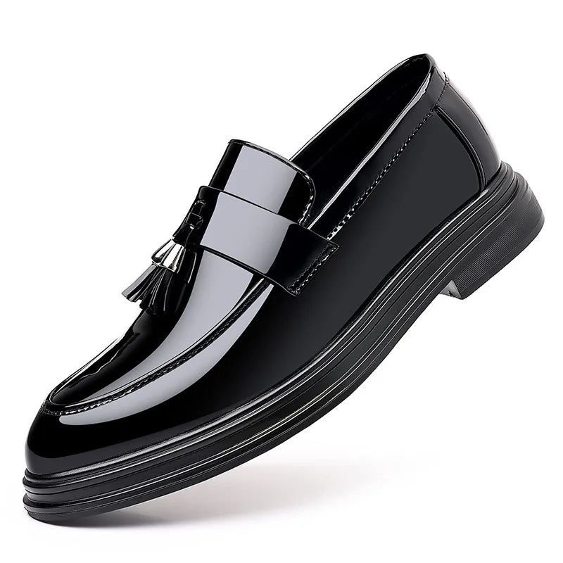 Leather Tassel Loafers