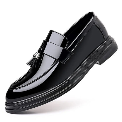 Leather Tassel Loafers
