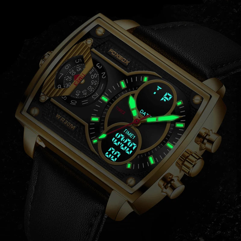 Bold Multi-Dial Watch