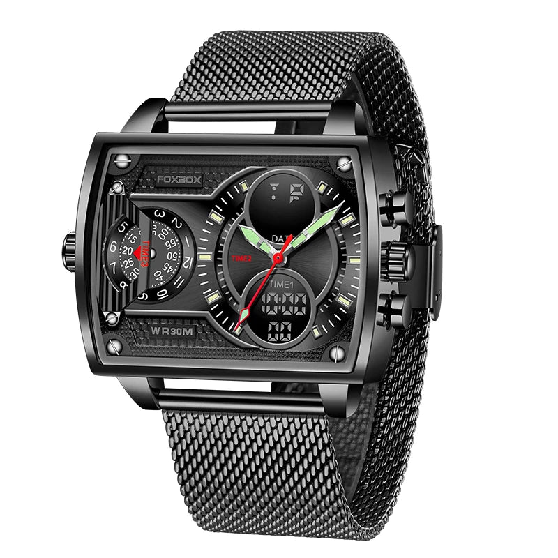 Bold Multi-Dial Watch